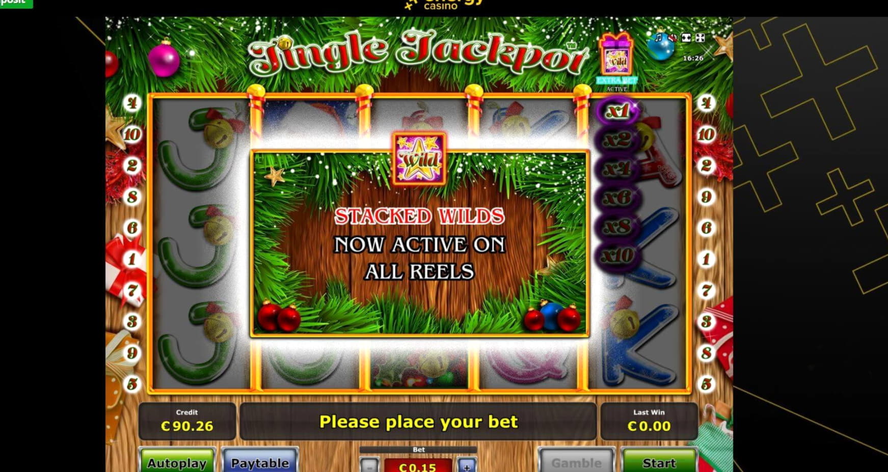 €55 Mobile freeroll slot tournament at Casino Las Vegas