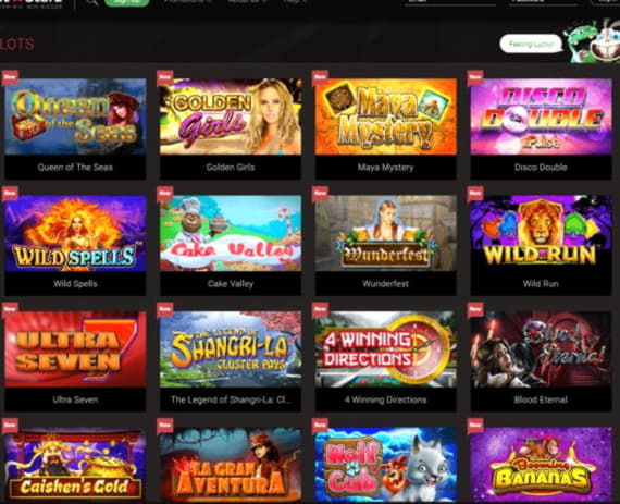 115% Casino match bonus at Casino com