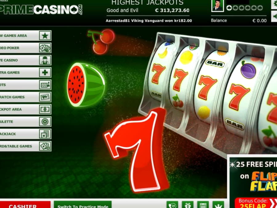 215 free spins at Treasure Island Jackpots Casino (Sloto Cash Mirror)