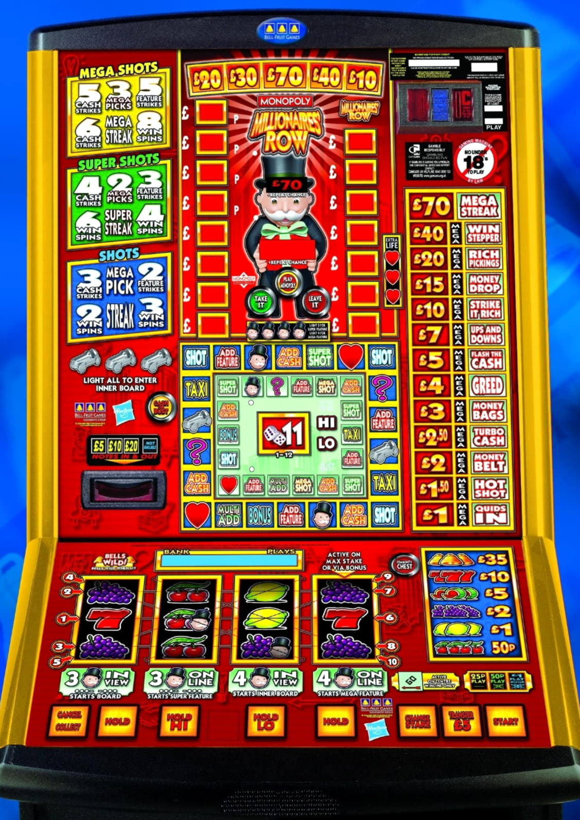 520% casino match bonus at Gluck24 Casino