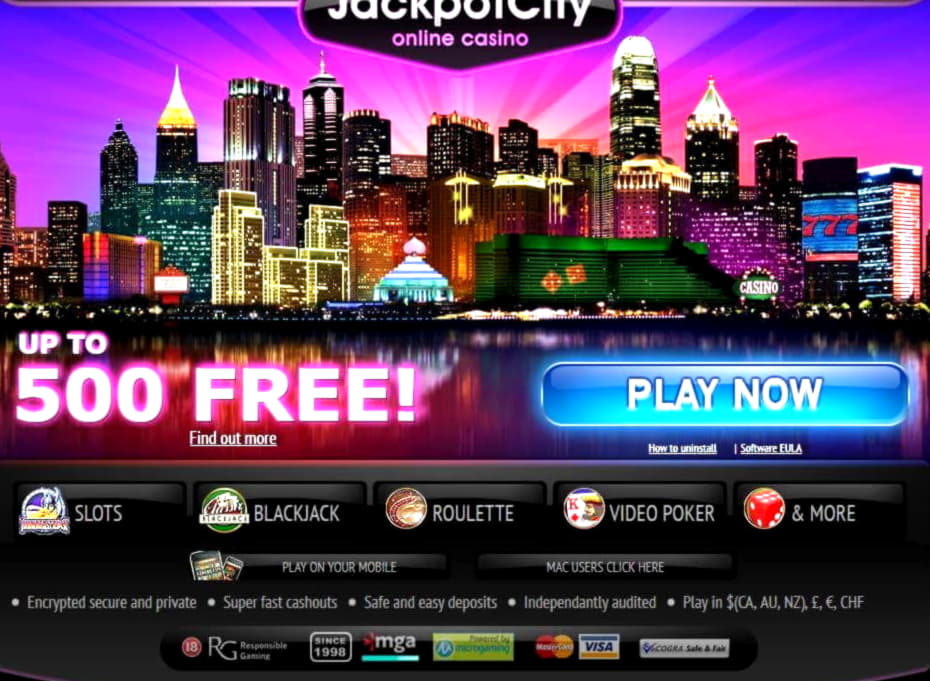 355% Welcome Bonus at Casino Las Vegas