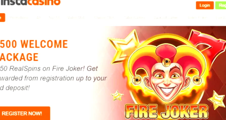$115 free chip casino at Casino com