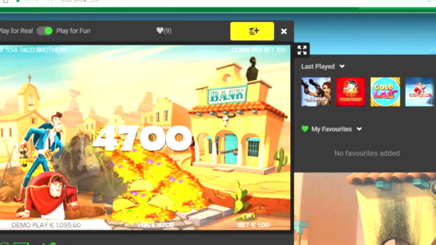 EUR 605 No Deposit at Cashmio Casino