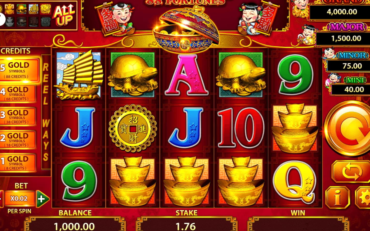 295 free spins at Maldives Casino 