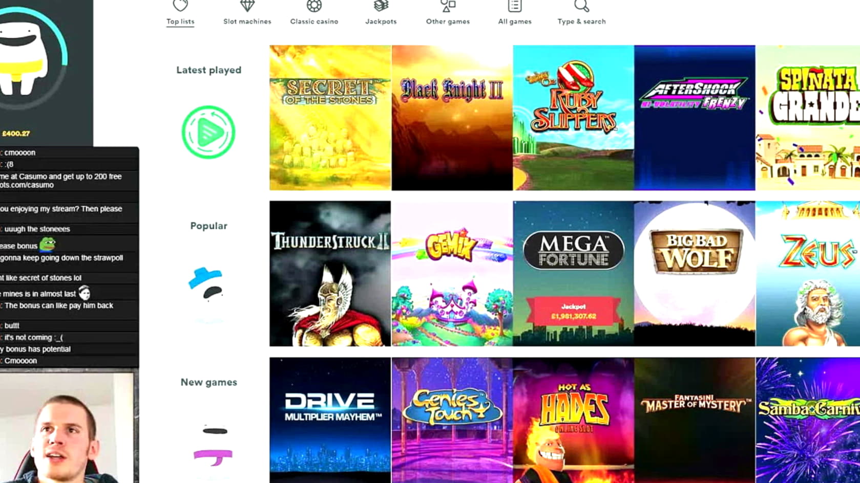 Eur 4190 No deposit casino bonus at No Bonus Casino