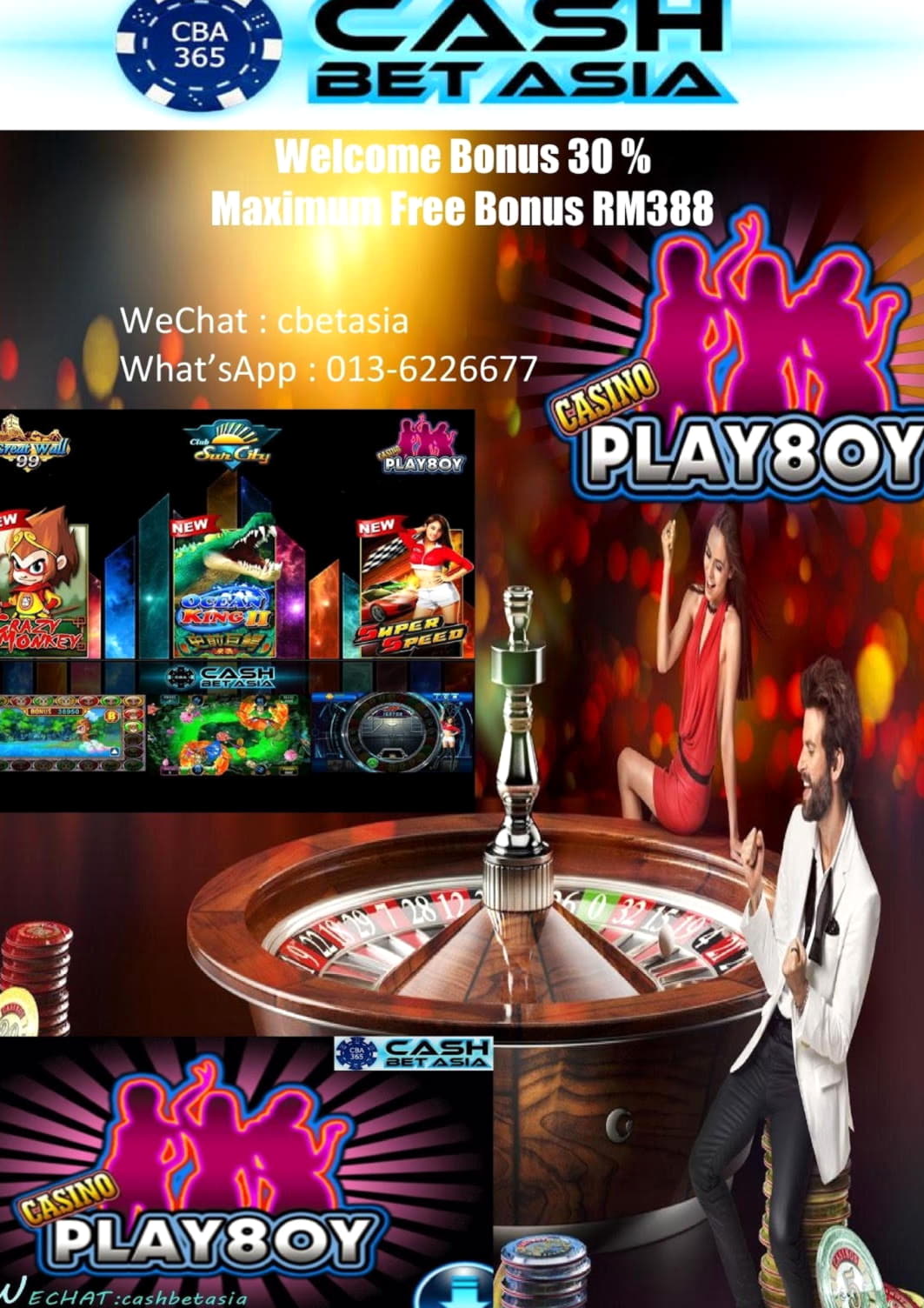 705% First Deposit Bonus at Cafe Casino