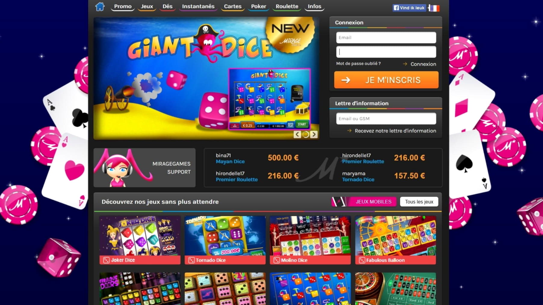 185 Free spins no deposit casino at Cashmio Casino