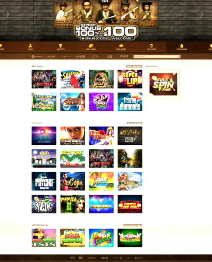 €160 Free casino chip at Casino com
