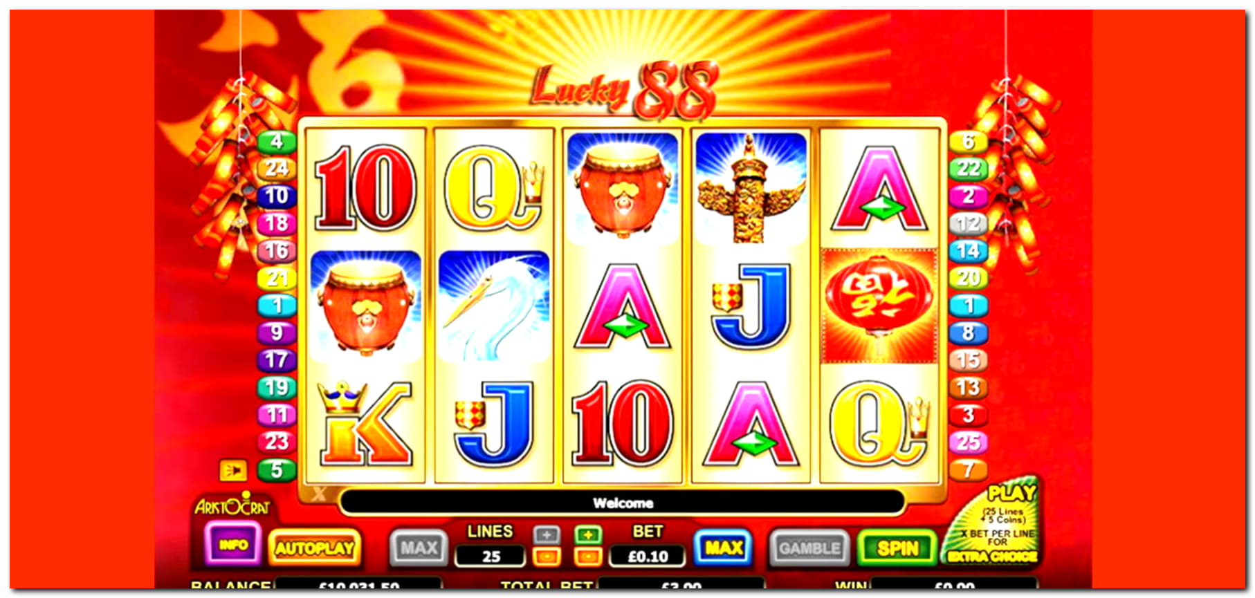 €180 Free Cash at LV Bet Casino
