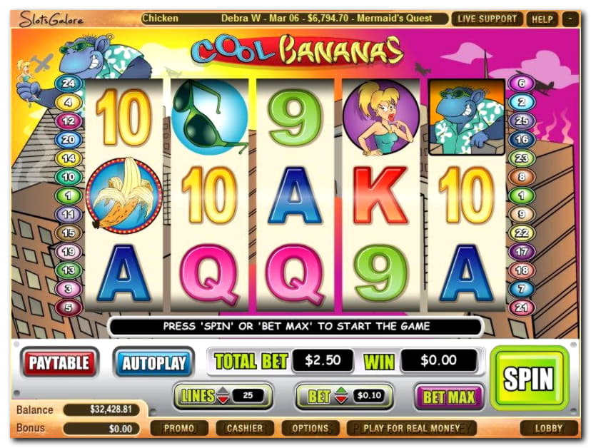 25 Free spins no deposit casino at No Bonus Casino