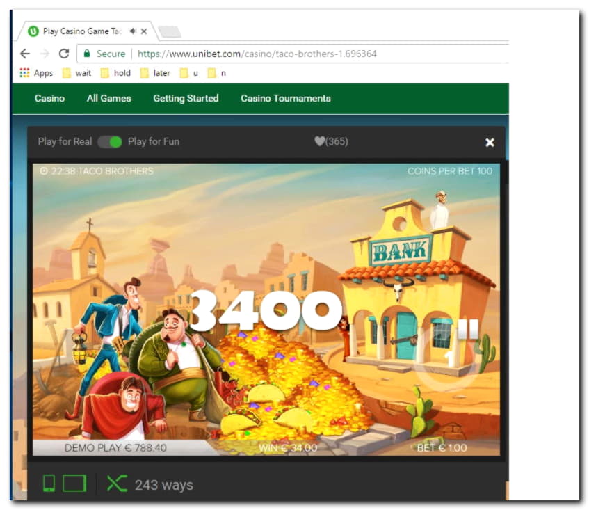 Eur 420 No deposit bonus casino at Maldives Casino 