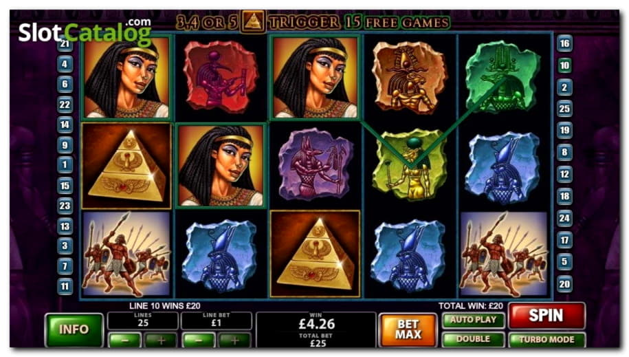 125% casino match bonus at Come On Casino