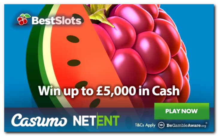 22 free spins at Party Casino