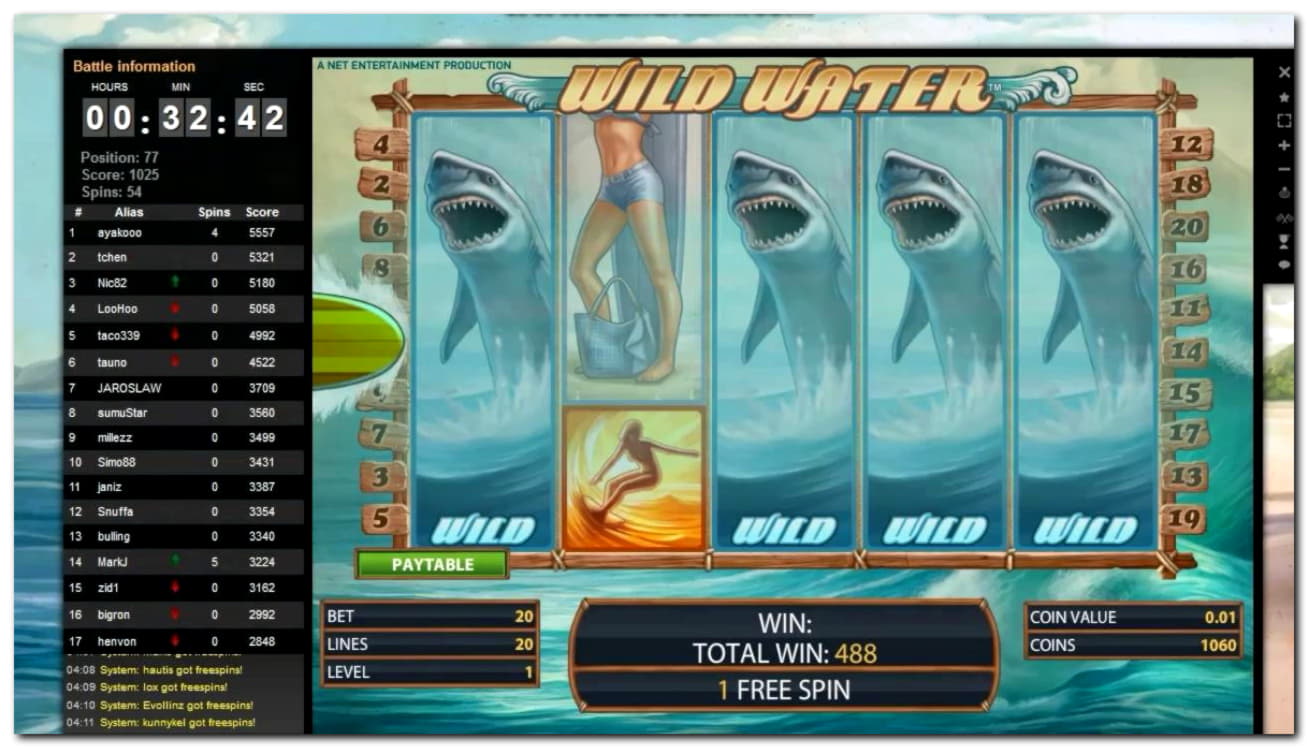 125% Match Bonus at Casino Las Vegas