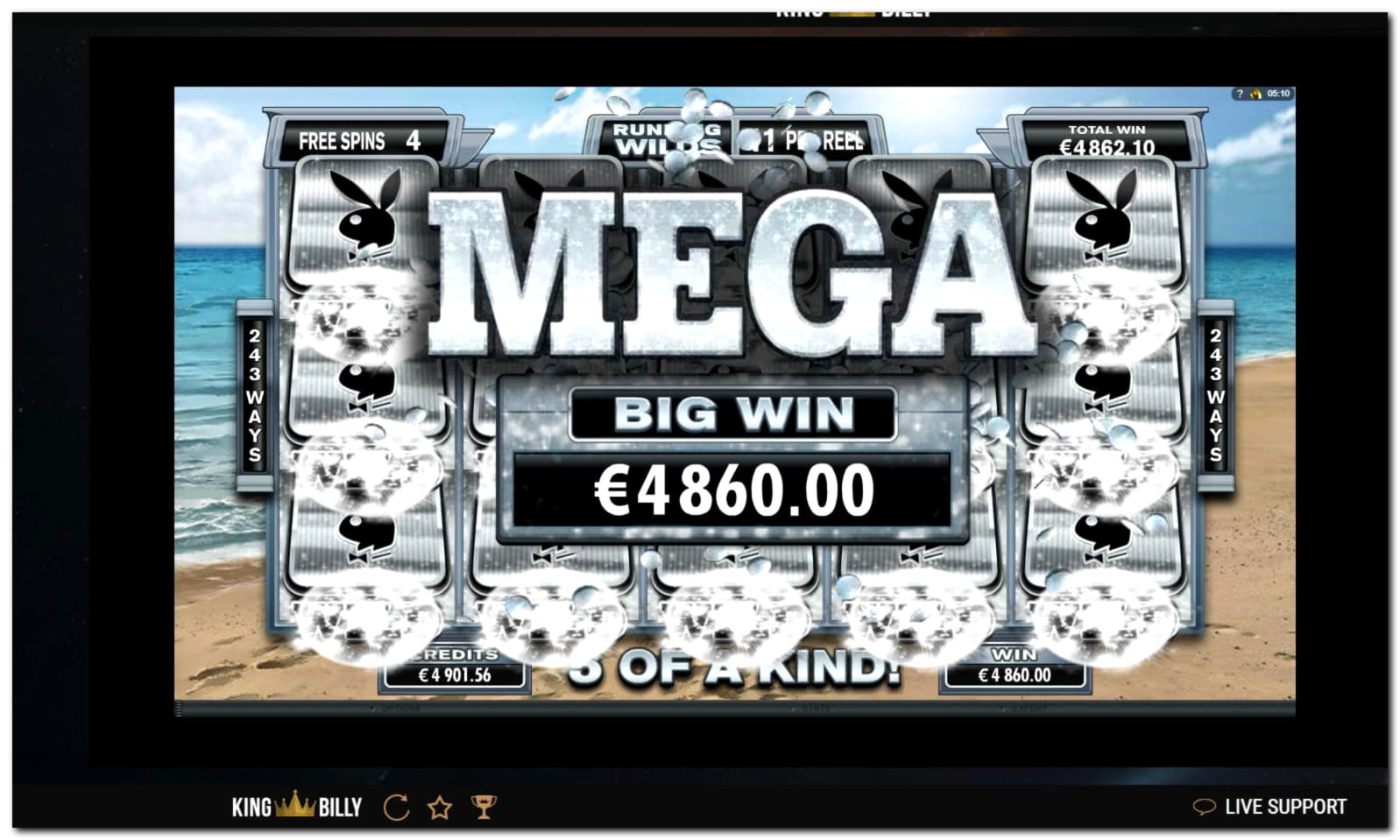965% Match Bonus at Kuwait Casino
