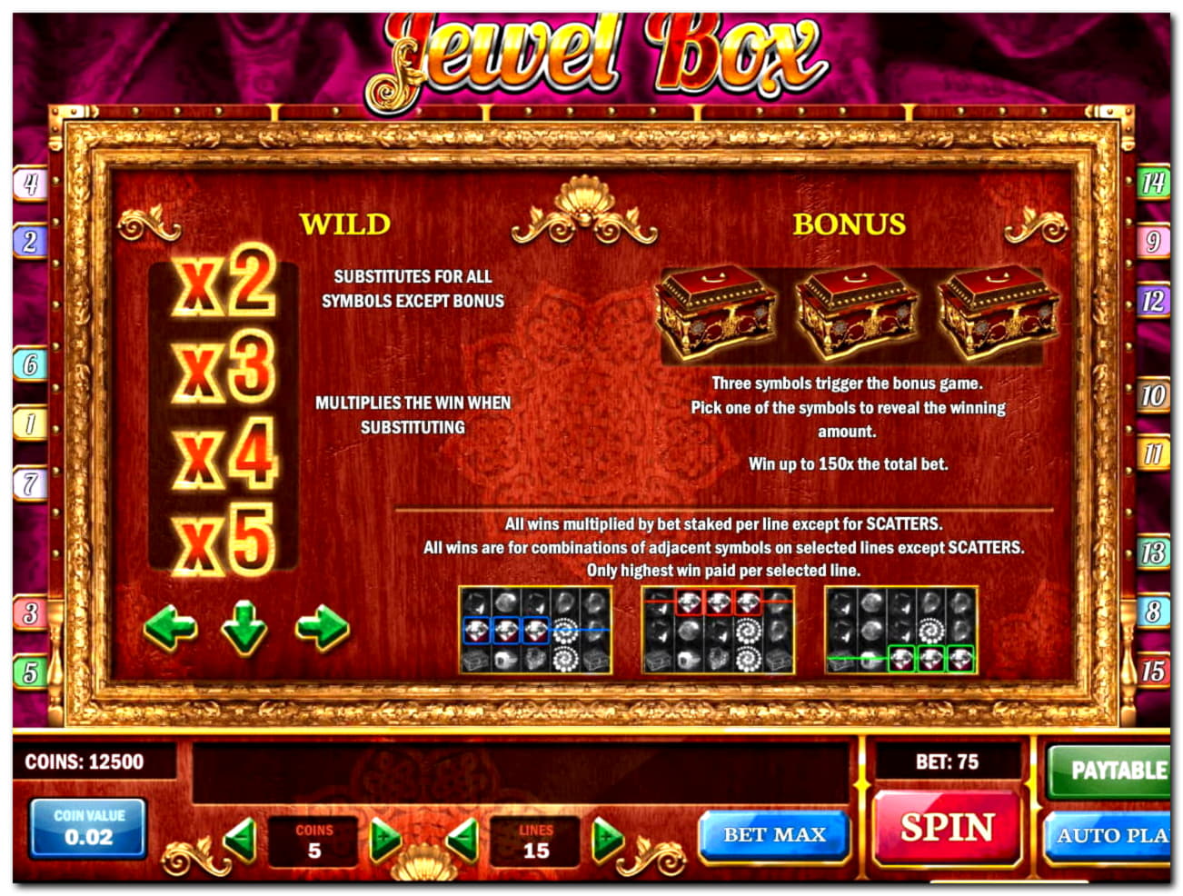 170% Match bonus casino at Spin Palace Casino