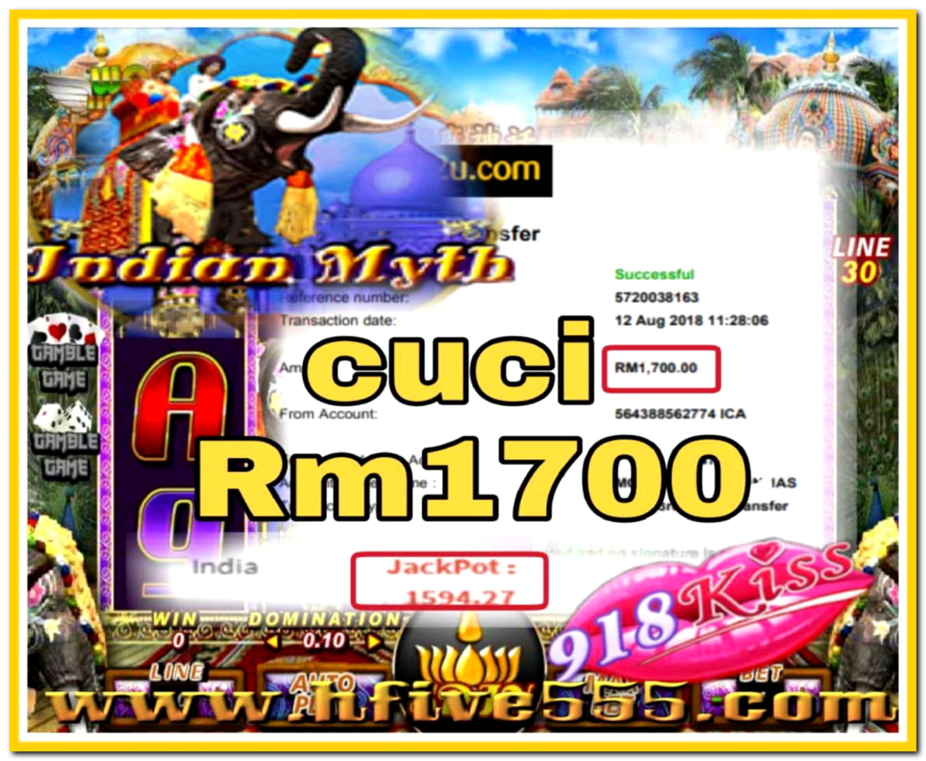 230% Casino match bonus at Gaming Club Casino