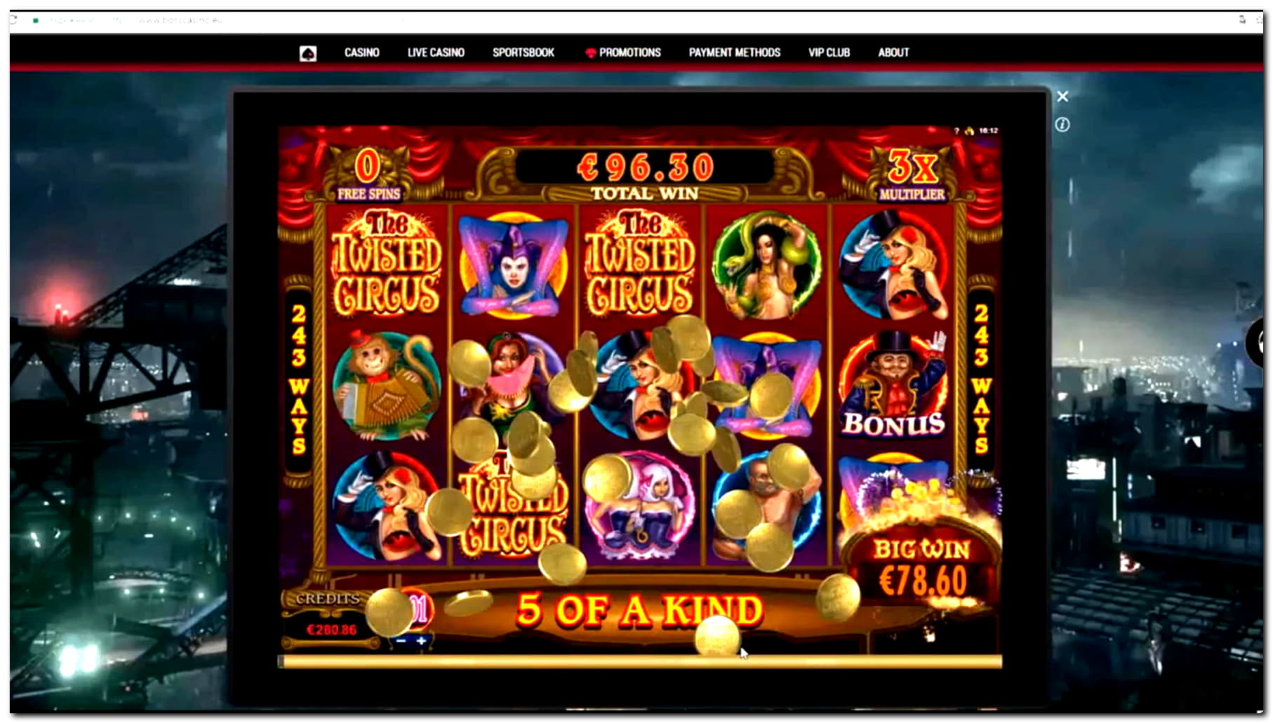 33 free spins casino at Royal Panda Casino