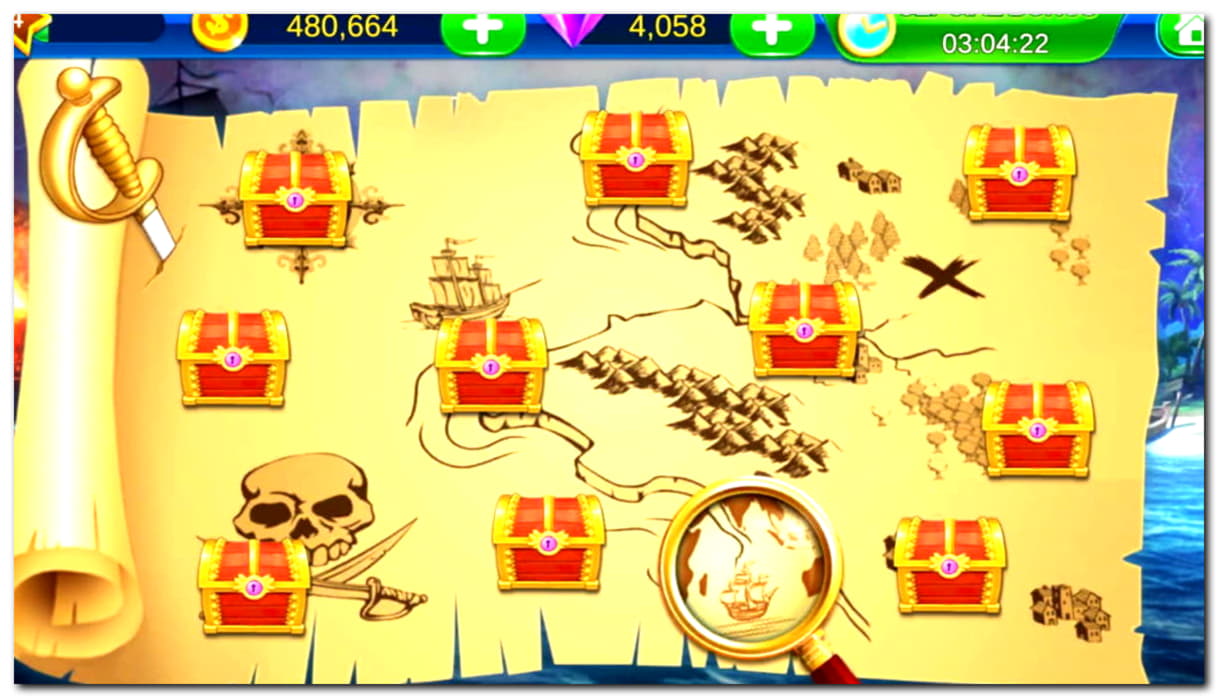 Eur 455 Free Casino Tournament at Treasure Island Jackpots Casino (Sloto Cash Mirror)