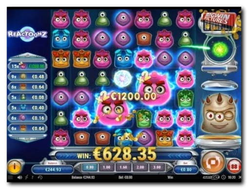 110 free spins at Casino com