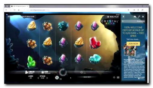 775% Signup Casino Bonus at Casino Las Vegas