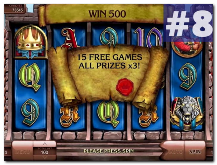 270 Free Spins no deposit at Casino com