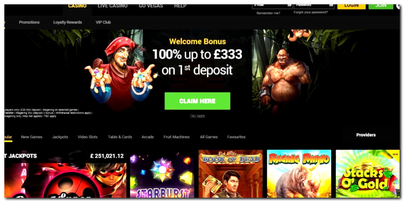 510% Deposit match bonus at Kuwait Casino