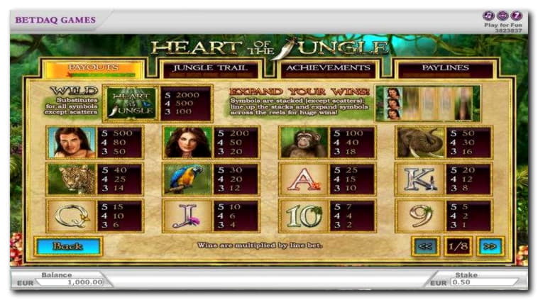 £1585 No deposit casino bonus at Euro Palace Casino