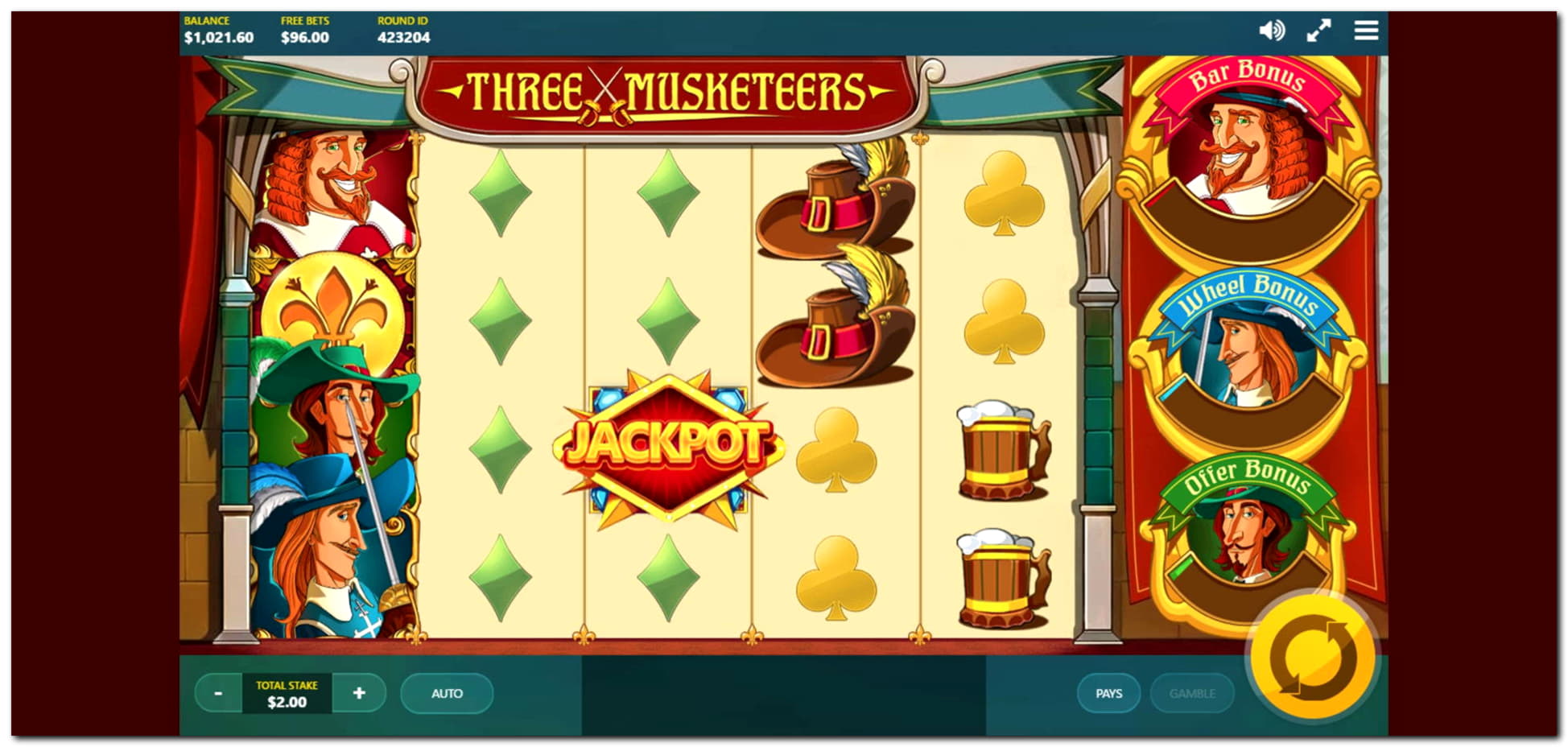 315% Casino match bonus at Power Spins Casino