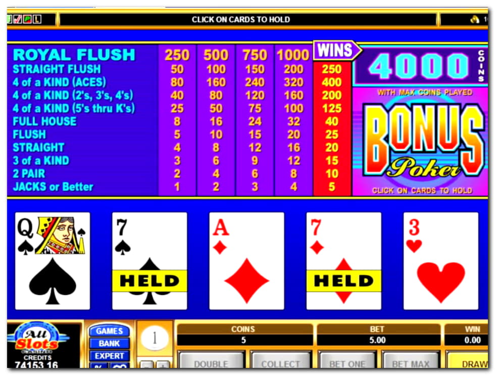 970% Match Bonus at bWin Casino