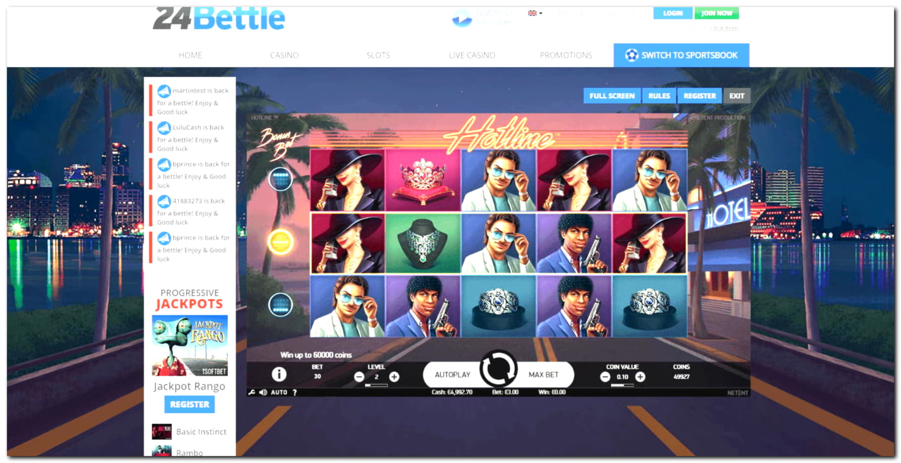 615% Deposit match bonus at Estonia Casino 