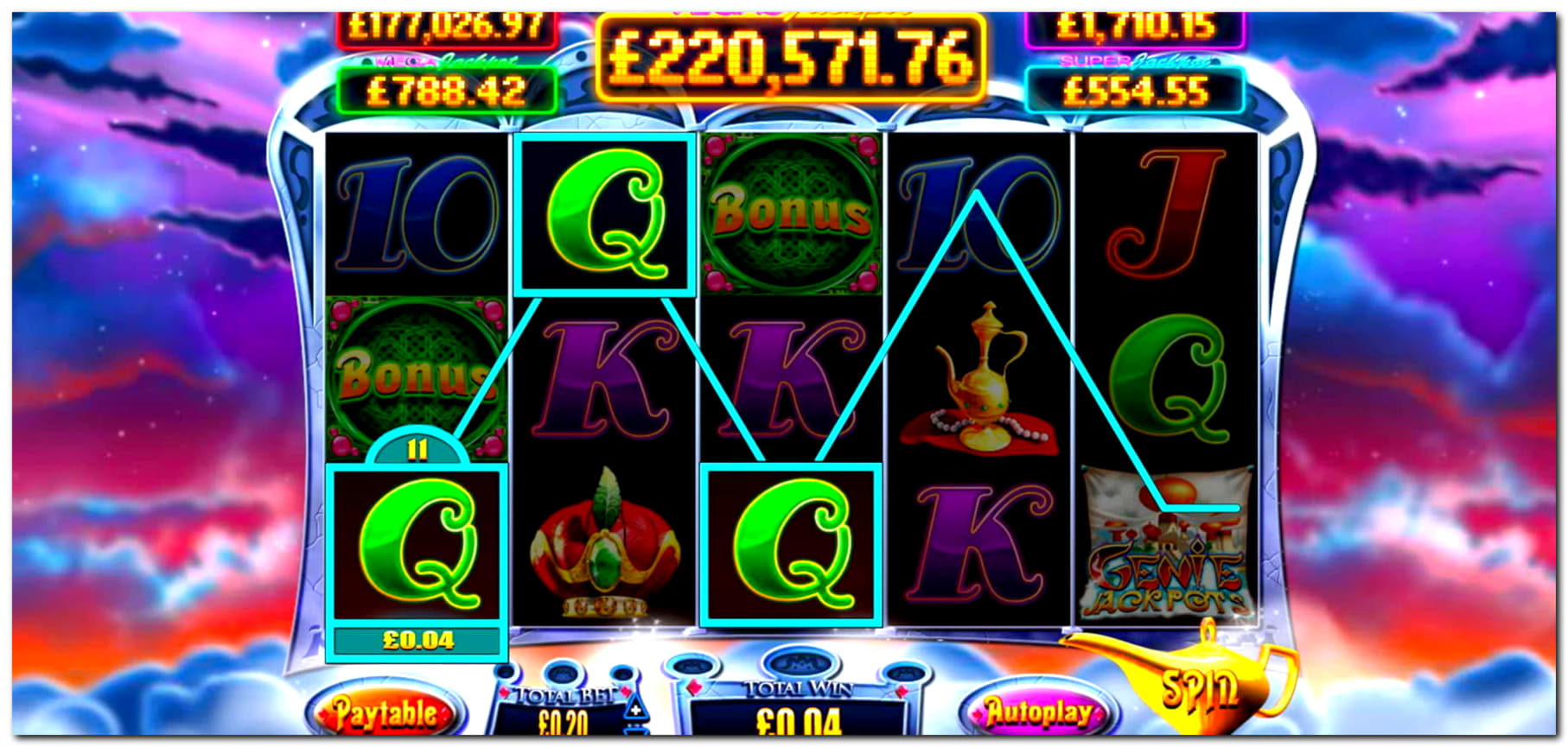 580% First deposit bonus at Come On Casino