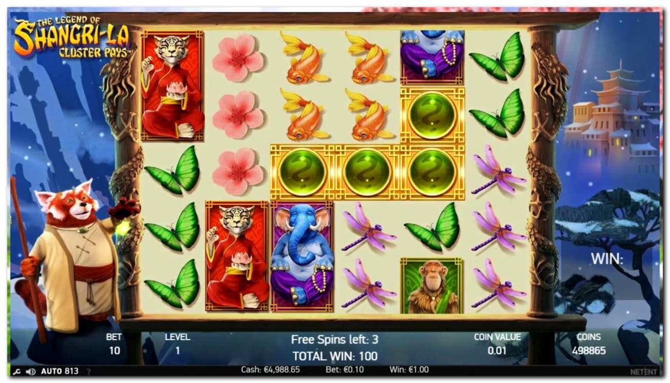265 free casino spins at Party Casino