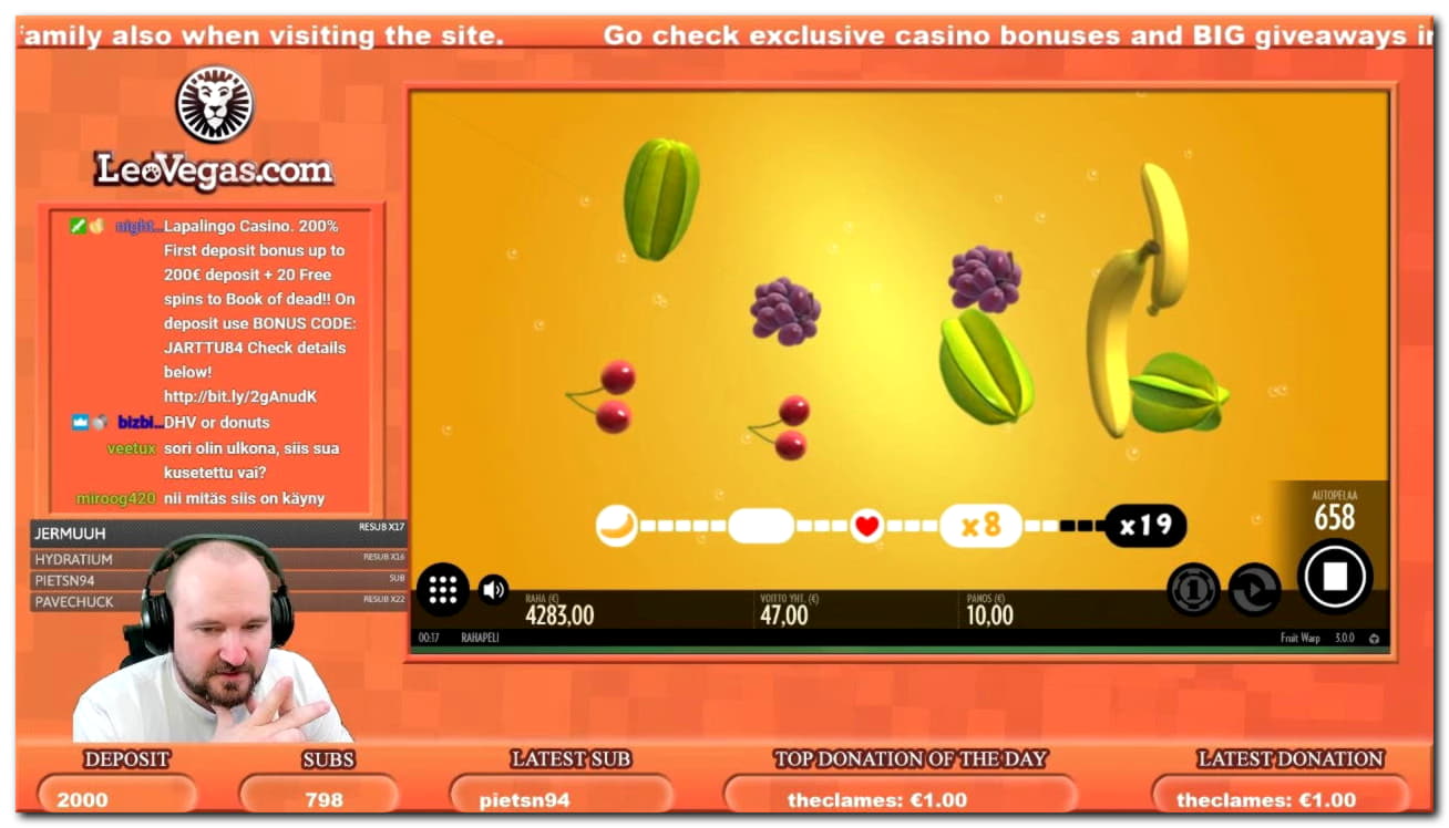 860% First deposit bonus at Golden Star Casino
