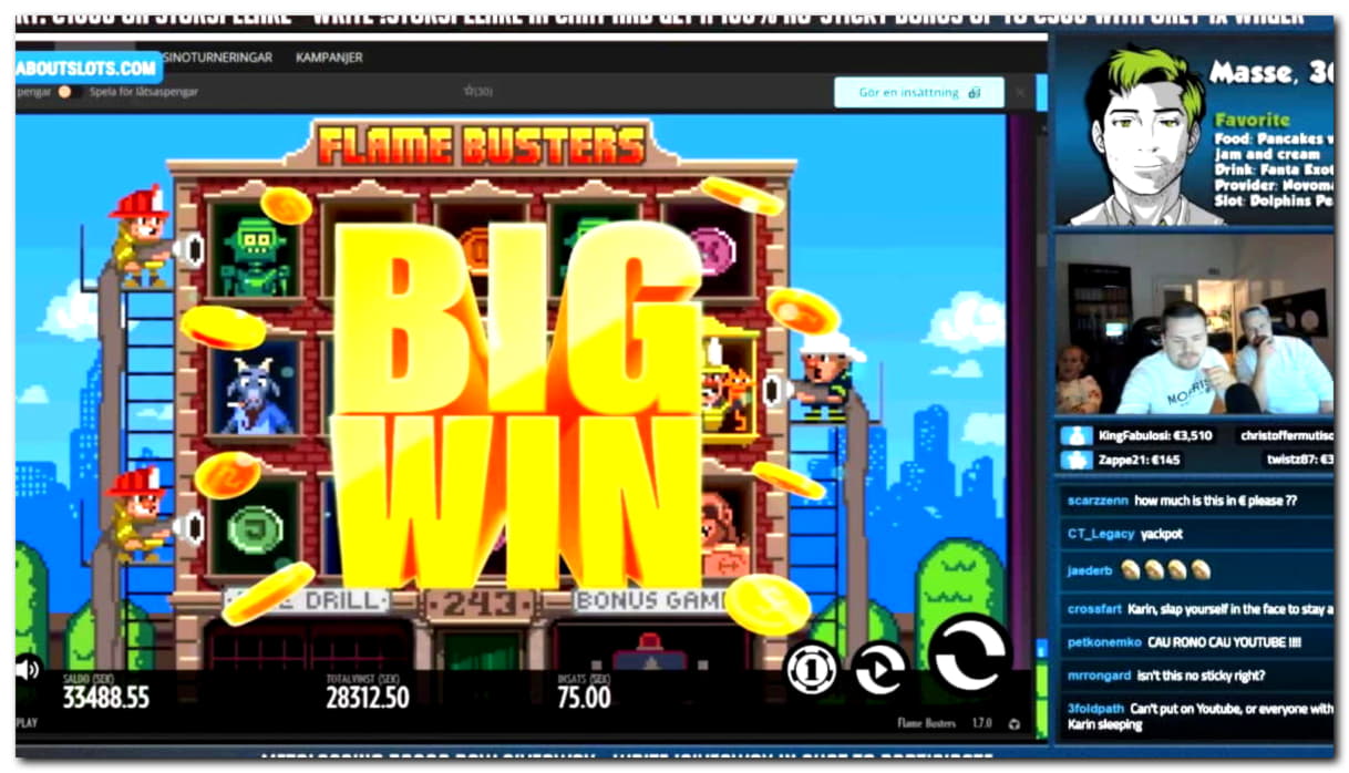 185 Free Casino Spins at Come On Casino
