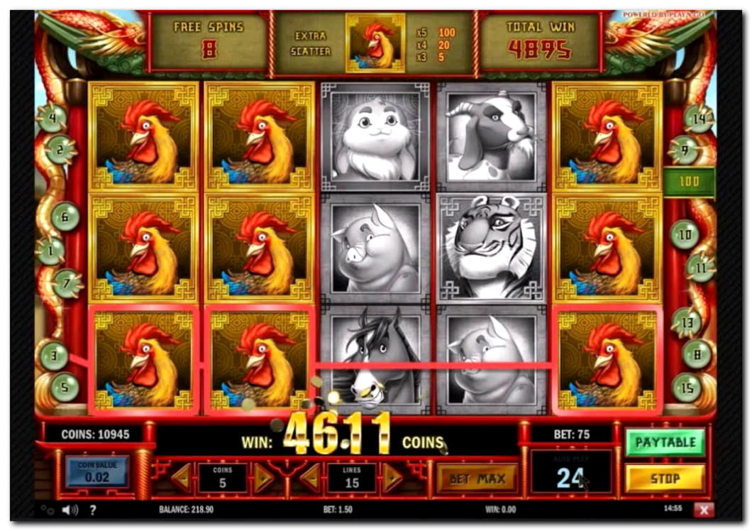 $595 casino chip at Euro Palace Casino