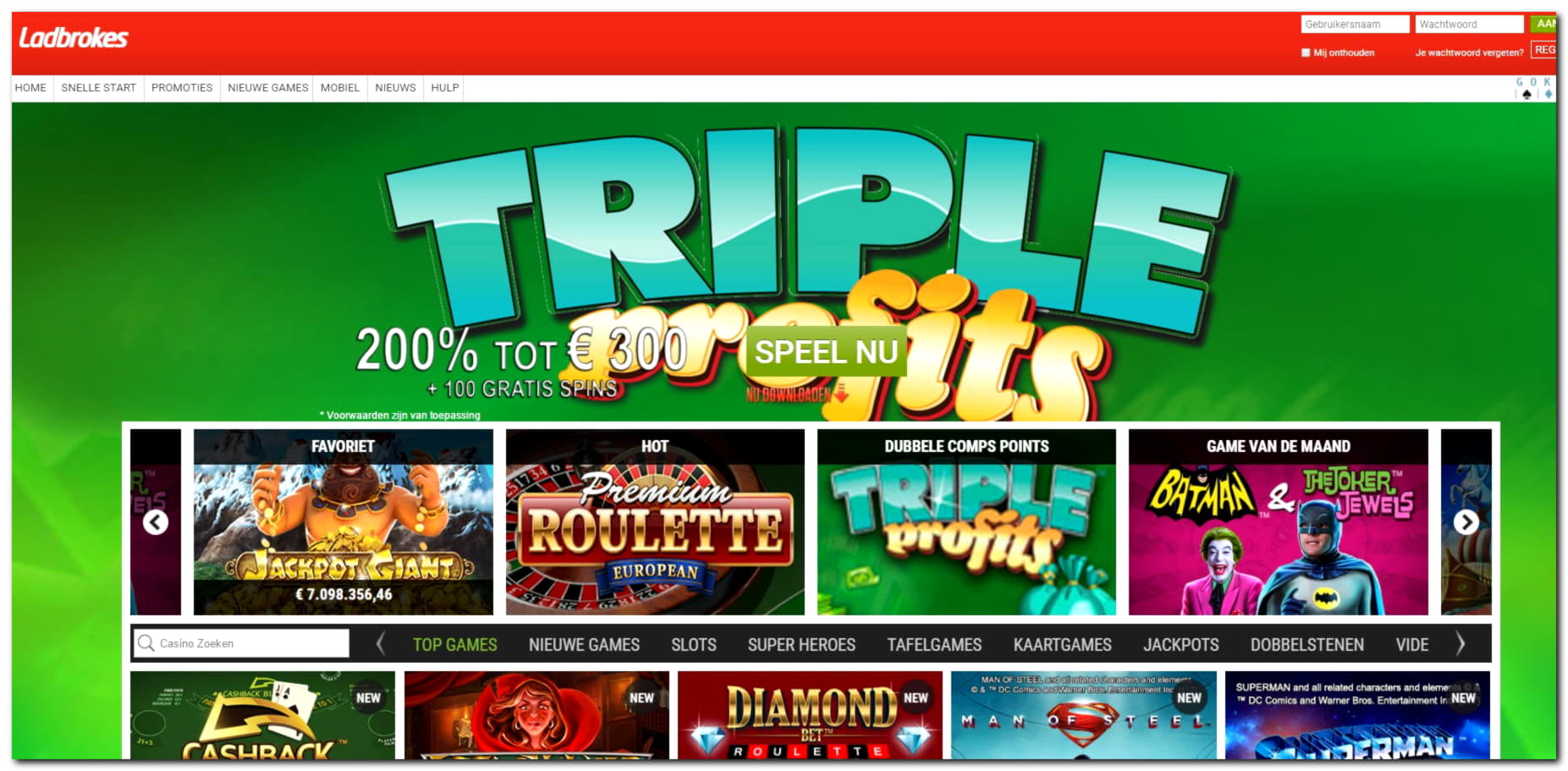 450% Signup Casino Bonus at Golden Star Casino
