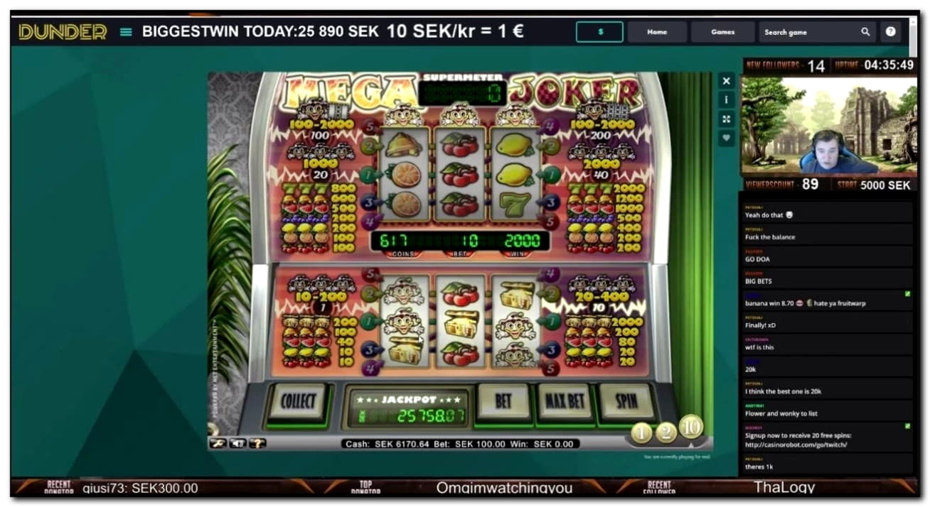 180 Free spins at Cafe Casino