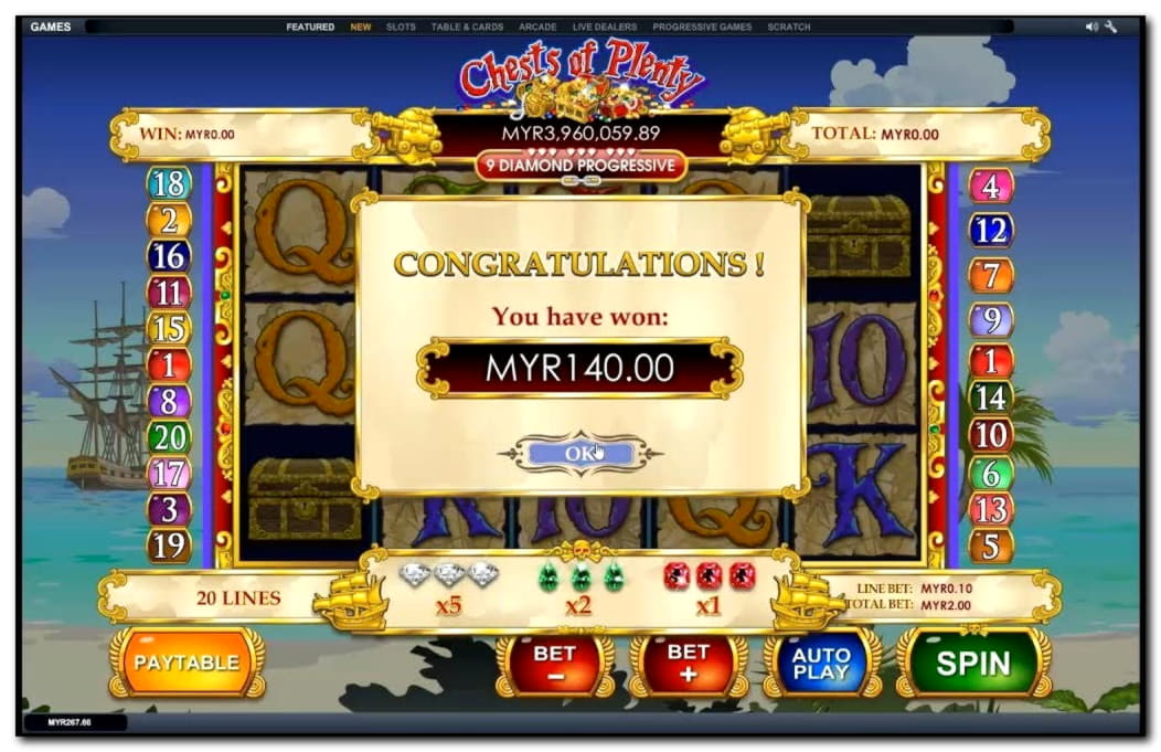 175% Deposit match bonus at Liberty Slots Casino