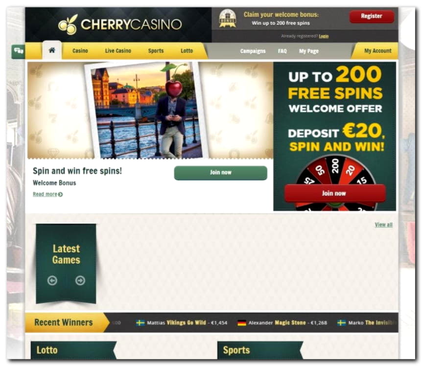 EUR 60 free chip at Casino com