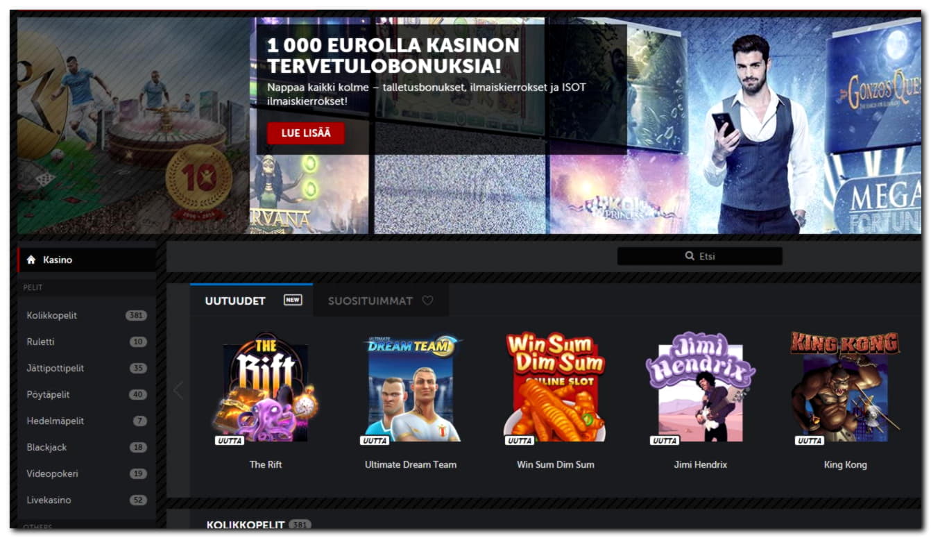 €270 free chip at Intertops Casino