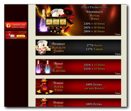 99 free spins no deposit casino at Come On Casino