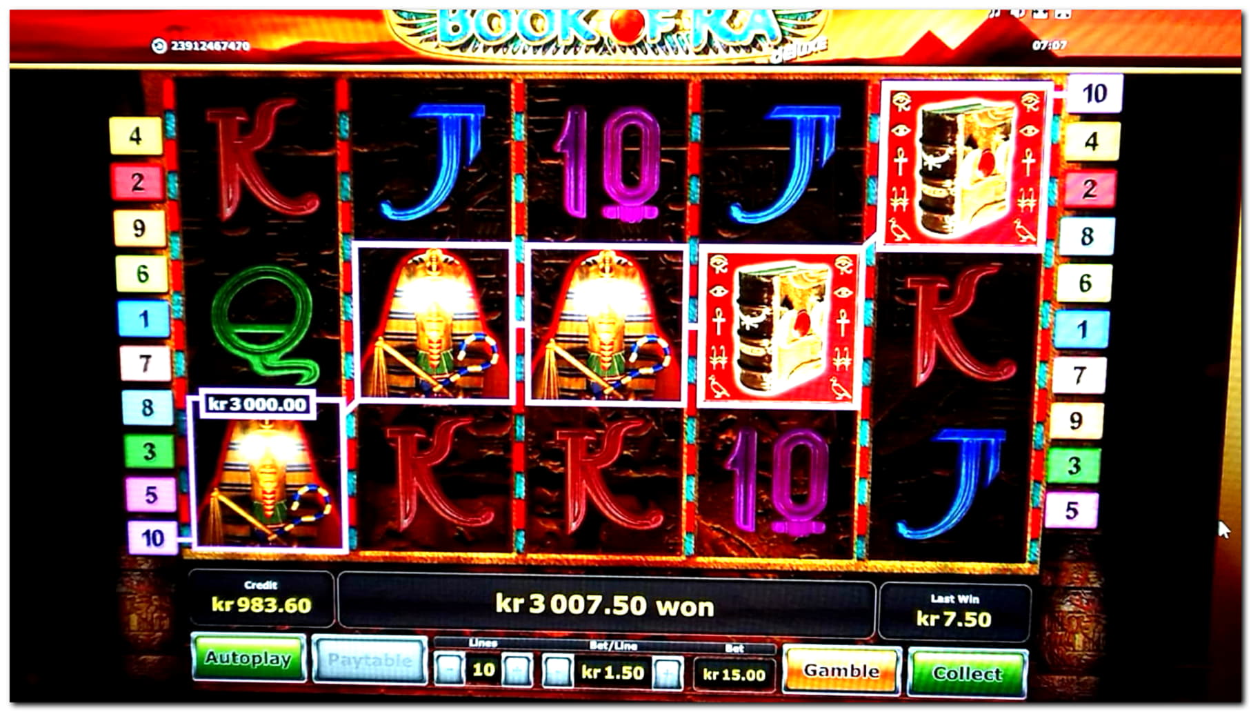 €490 casino chip at Ruby Fortune Casino