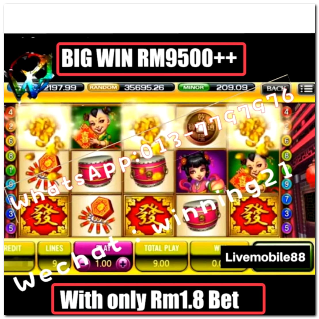 40 free spins at Casino com