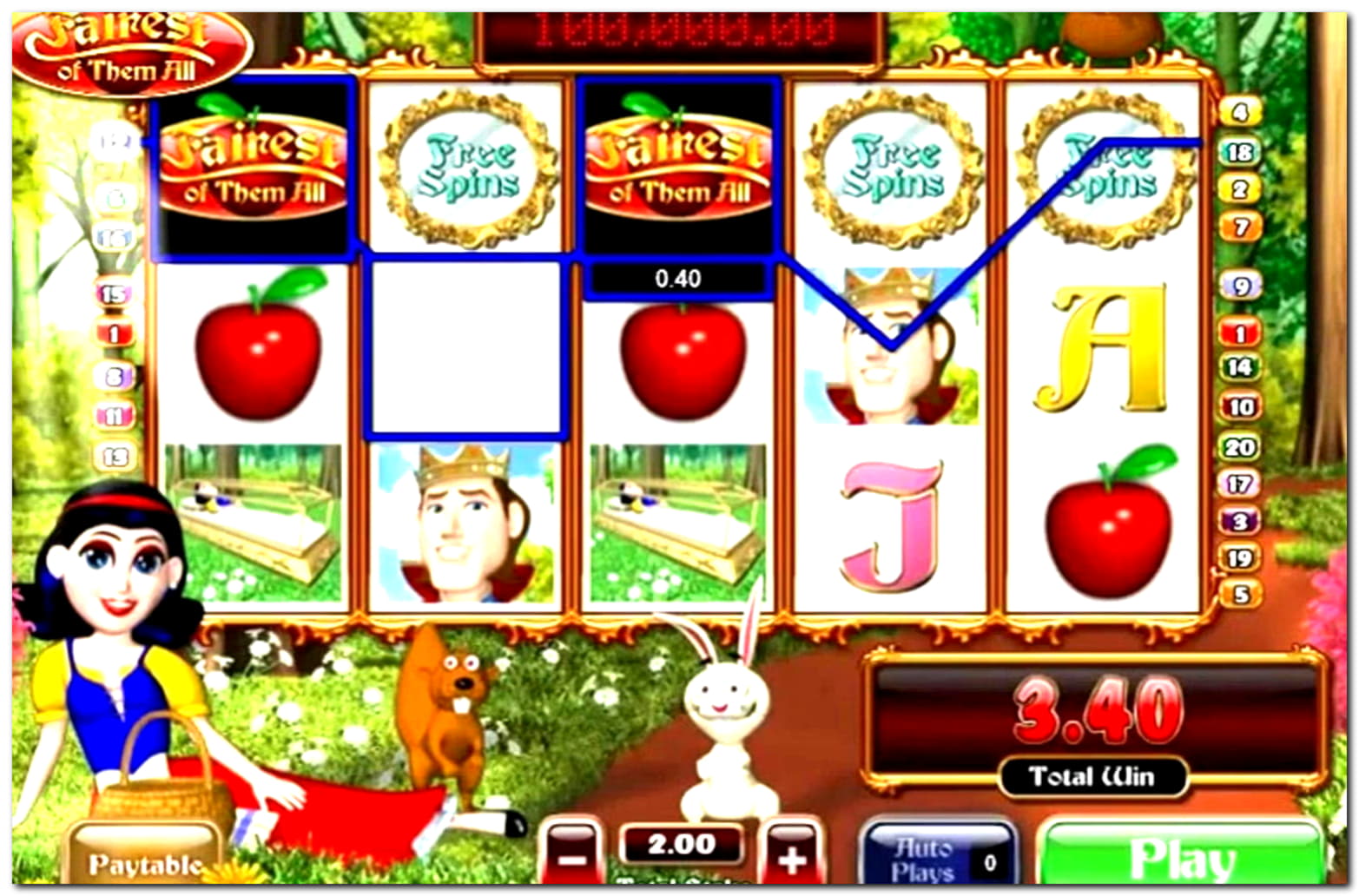 255% Deposit match bonus at Casino com