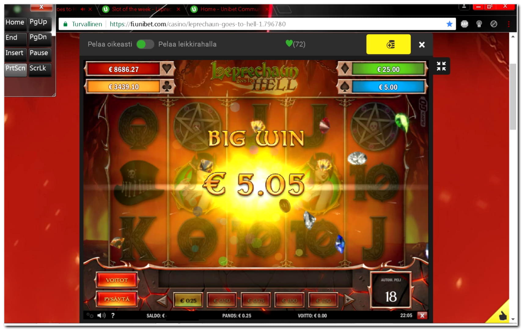 $330 free chip at Spin Palace Casino