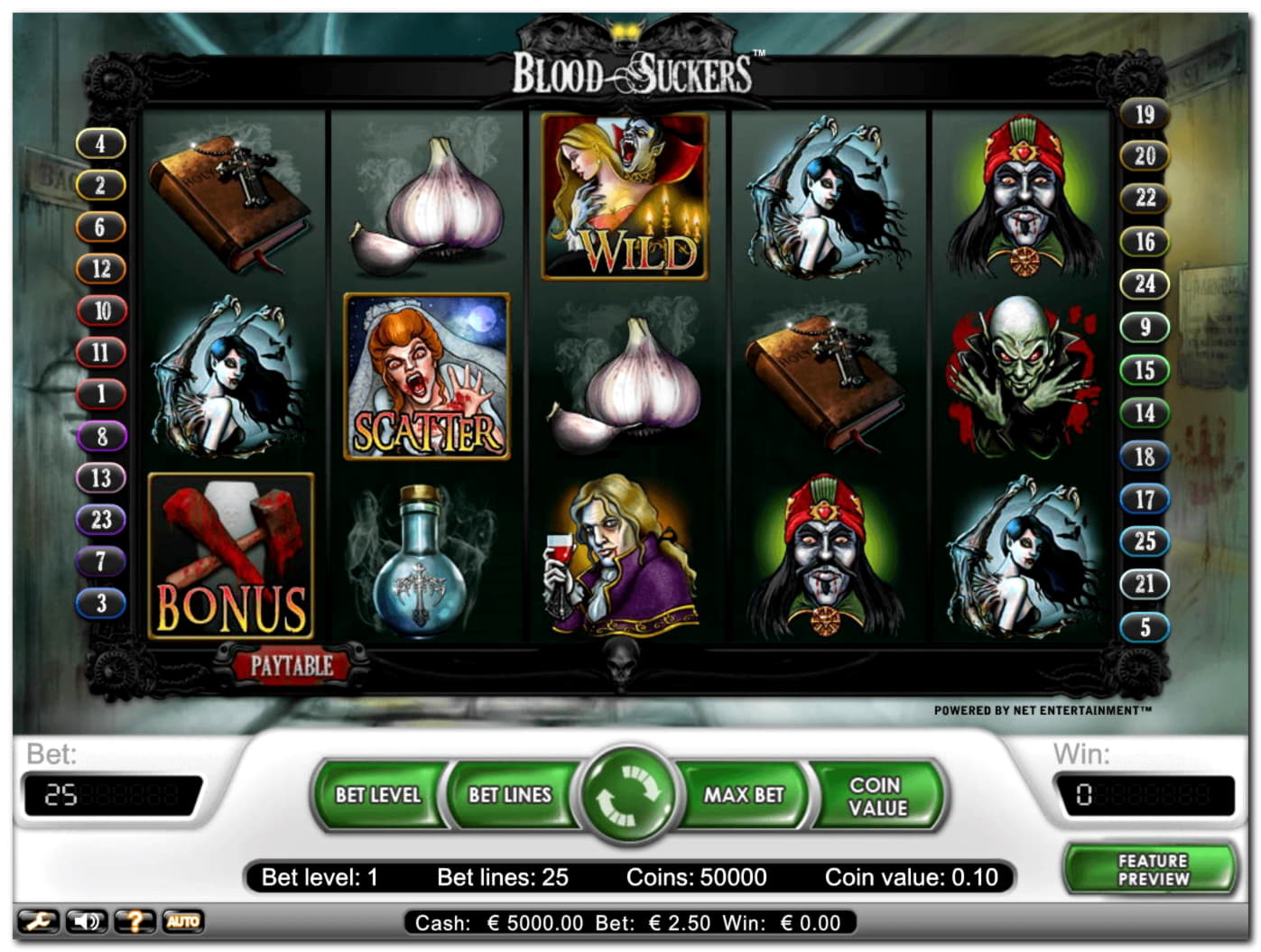 90 free spins at Casino Las Vegas