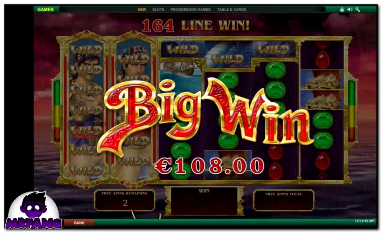 190 Free Spins at Spin Palace Casino