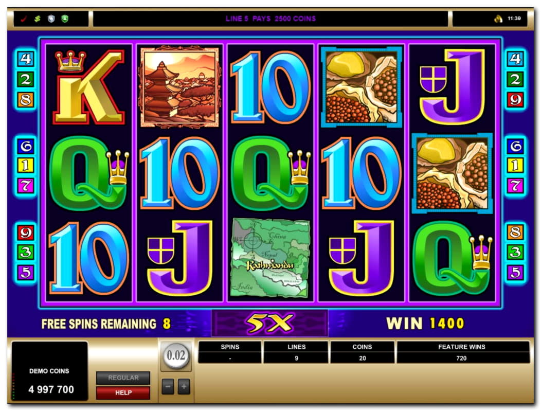 55 Free Spins right now at Come On Casino