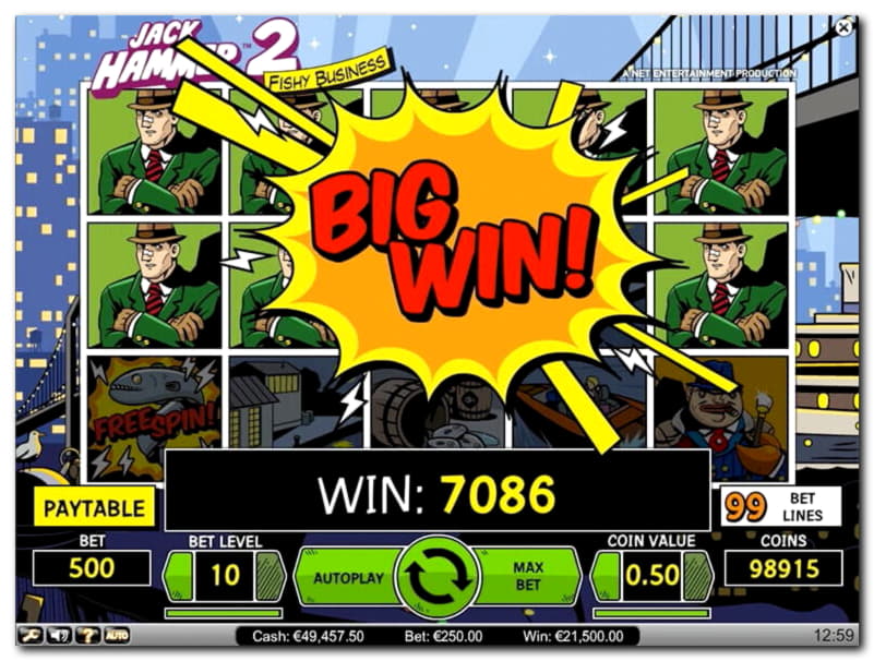 150 Loyalty Free Spins! at Euro Palace Casino